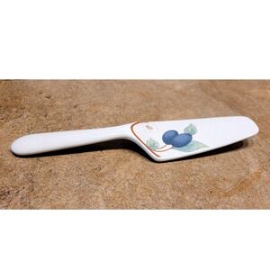 Mikasa Country Classics Fruit Panorama Pie Server Cake Knife Blueberry Design